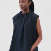 Clothing Toogood Tops | The Magician Top / Soft Herringbone Charcoal